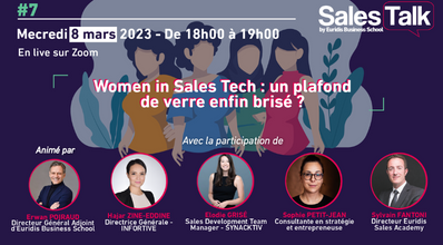 Women in Sales Tech : retour sur le Sales Talk du 8 mars