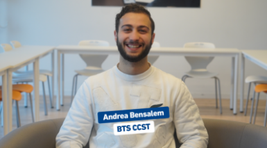 « À Euridis, on est accompagné sur tous les points. » | Portrait d’Andrea BENSALEM #ITWEtudiant