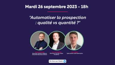 Nouvelle saison Sales Talk, découvrez le premier épisode.