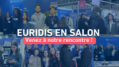 Une rentrée 2025 marquée par la présence d’Euridis sur les salons étudiants